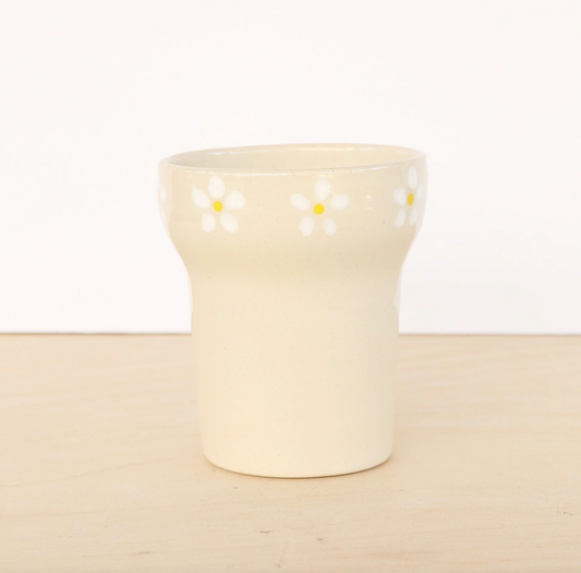 Nightshift Ceramic- Daisy Tumbler Mug