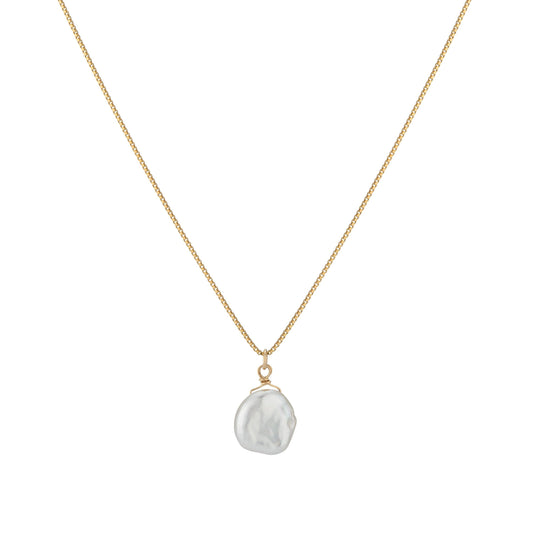 Hunter & Trove - Sirene Baroque Freshwater Pearl Necklace