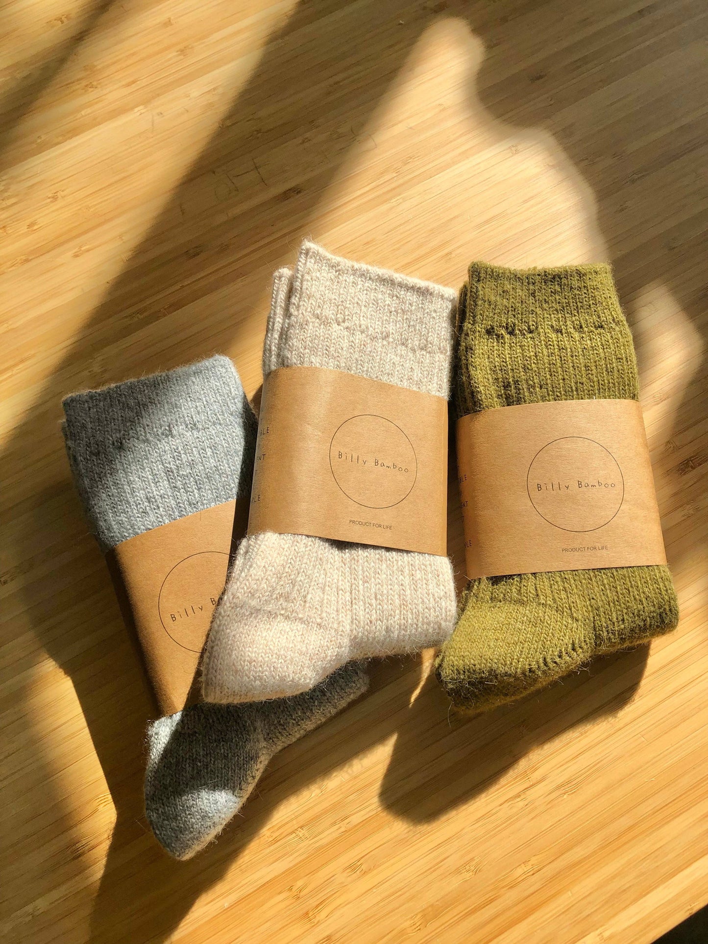 Billy Bamboo - ICELAND WOOL SOCKS