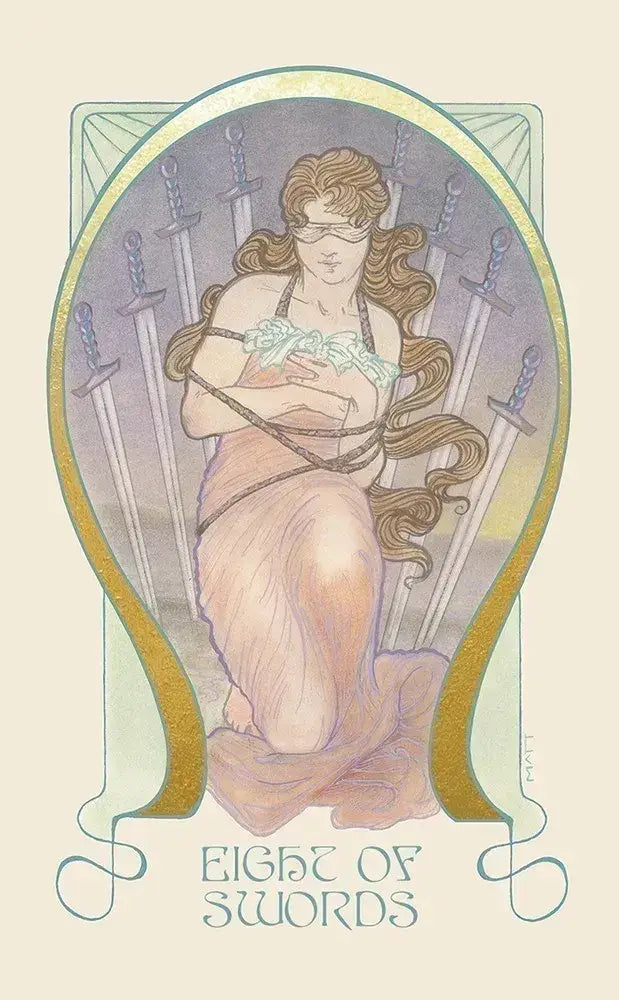 Ethereal Visions: Illuminated Tarot