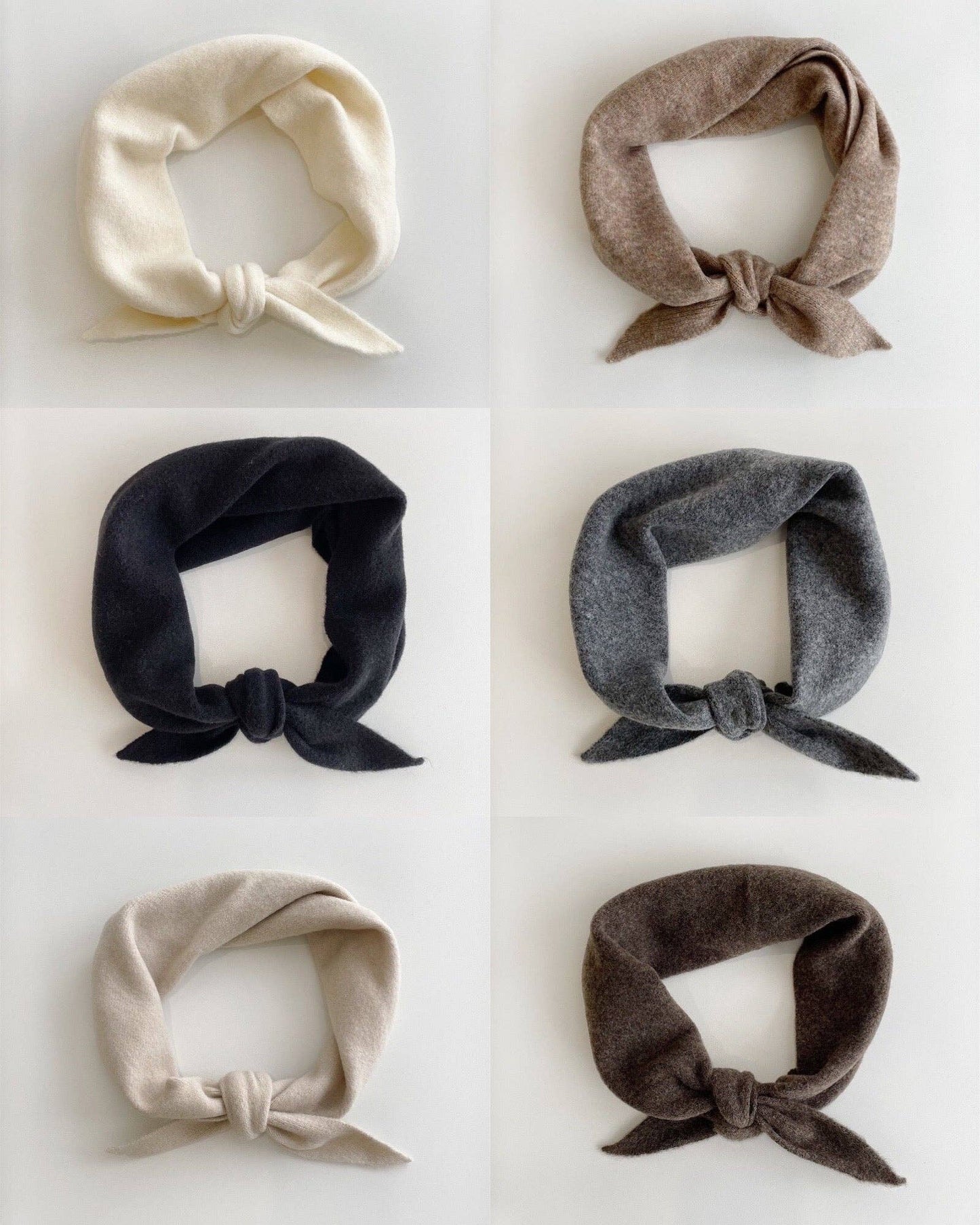 Billy Bamboo - FUZZY WOOL CRAVAT SCARF