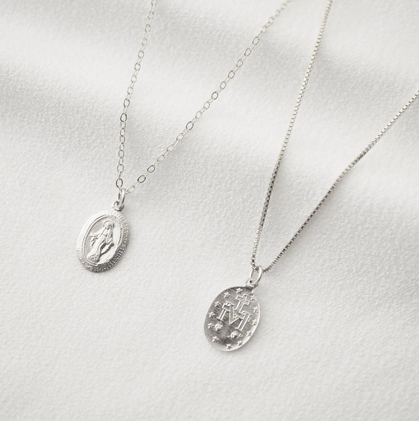 Hunter & Trove - Blessed Mother Virgin Mary Necklace