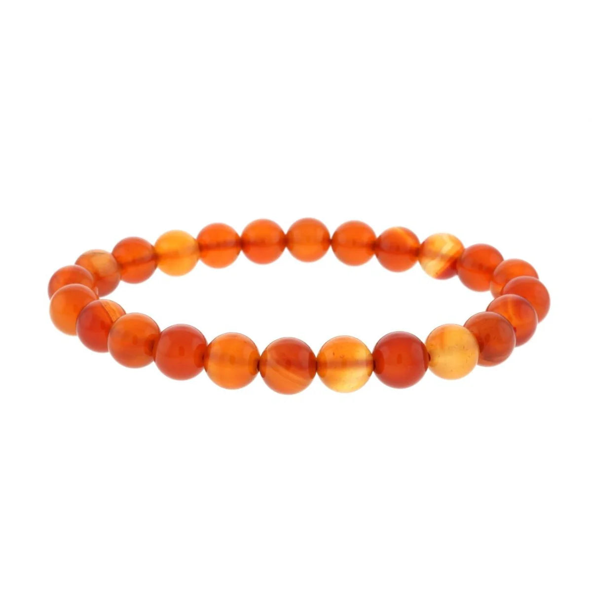 Gemstone Bracelets - Rounded Crystal Beads