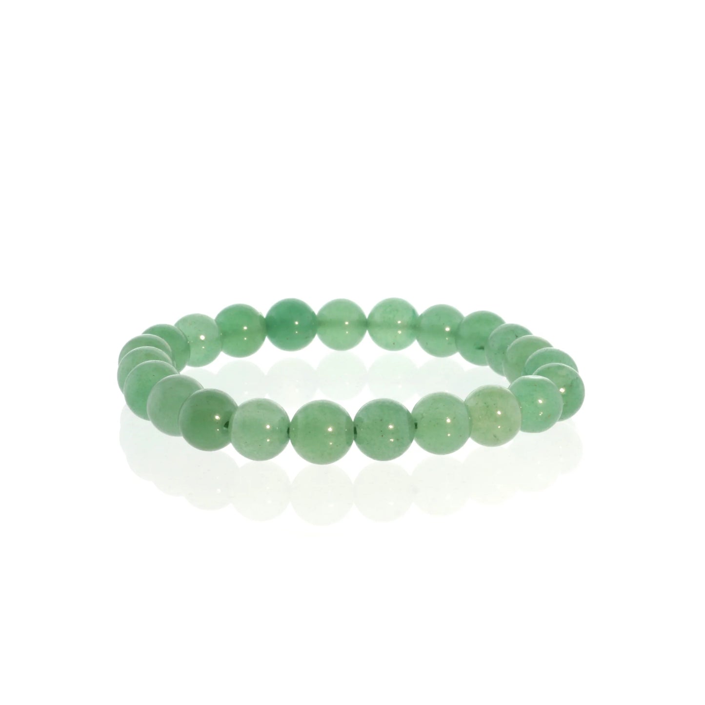 Gemstone Bracelets - Rounded Crystal Beads