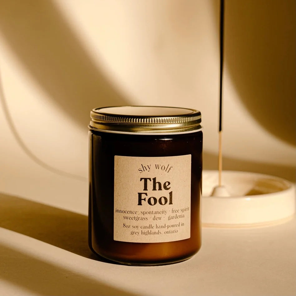 Shy Wolf Candles - Tarot Collection